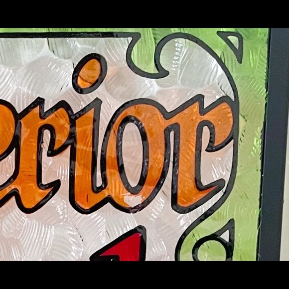 “Stained Glass” kitchen sign 6” x 10” - Picture 2 of 2